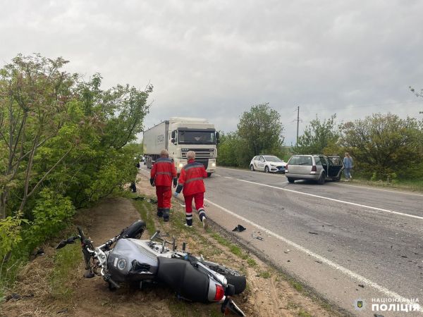 На одесской трассе у села Красное погиб мотоциклист
